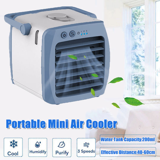 Мини Климатик USB С Вода 5W Сив 103691