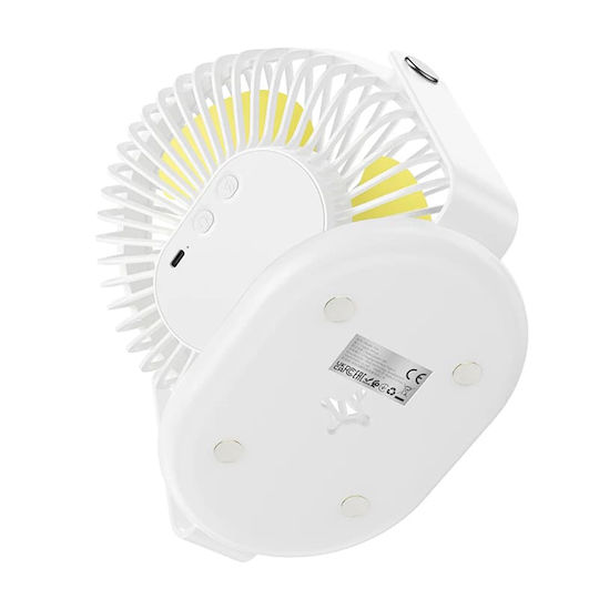 Hoco F14 Mini Klimaanlagen & Ventilatoren Fan 5W Weiß