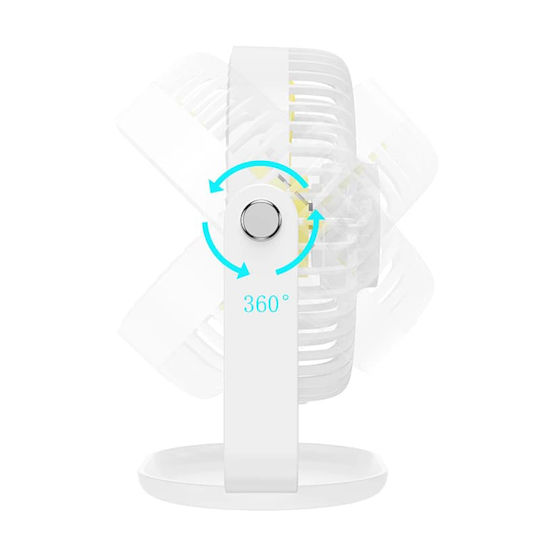 Hoco F14 Mini Klimaanlagen & Ventilatoren Fan 5W Weiß