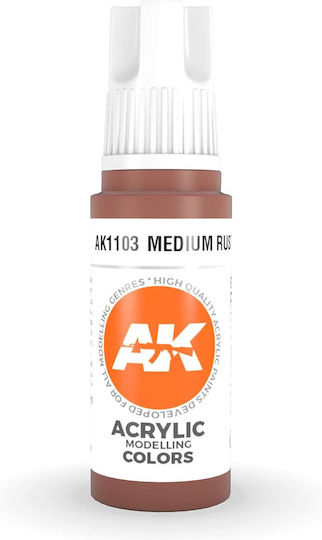 AK Interactive Model Making Paint in Orange color 17ml