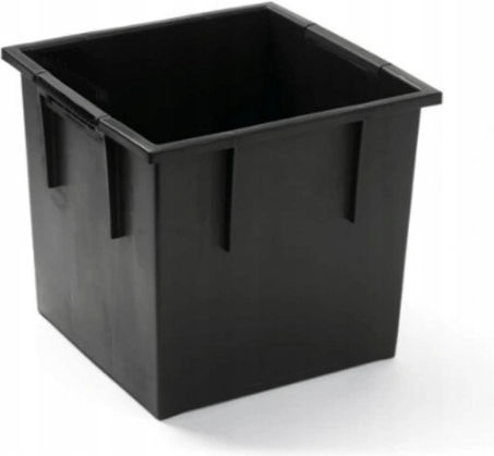 Marhome Rato Square Planter Plastic White 22.5x42.1x42.1cm.