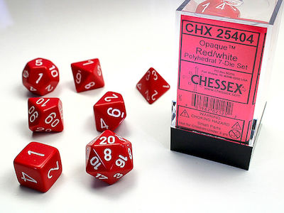 Chessex Opaque Polyhedral Dice