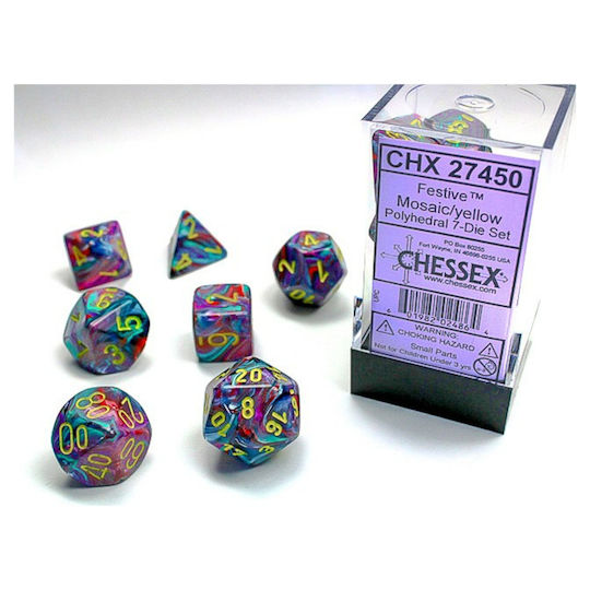 Chessex Call of Cthulhu Festive Dice 7τμχ