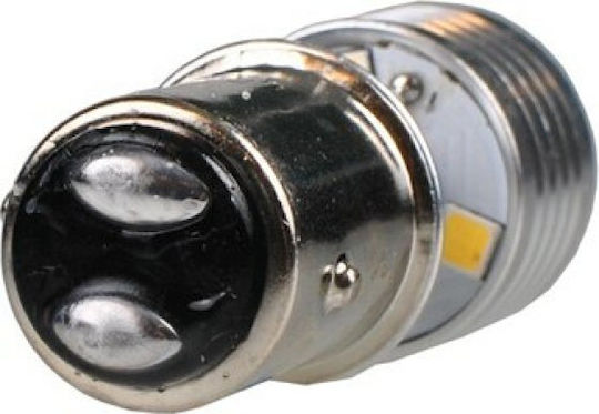 M-Tech Λάμπα Αυτοκινήτου P21W-BA15S-1156 LED 12V 2.2W 1τμχ