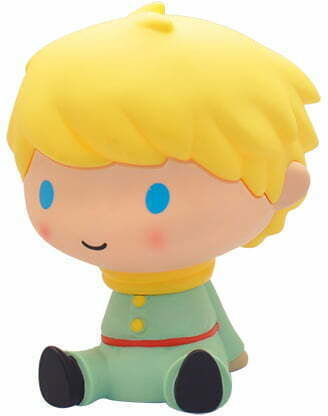 Plastoy The Little Prince Chibi Bust Copil Cutiuta de bani Ceramic Multicolor 14.6x12.2x15.8cm