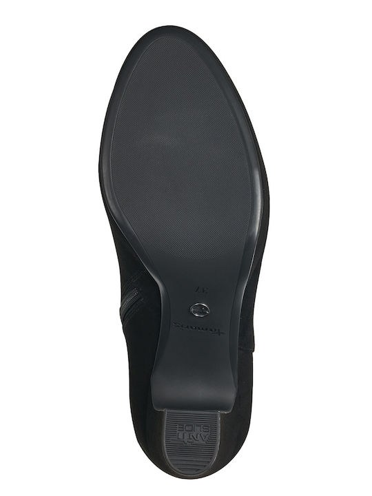 Women's Ankle Boots with High Heel Black