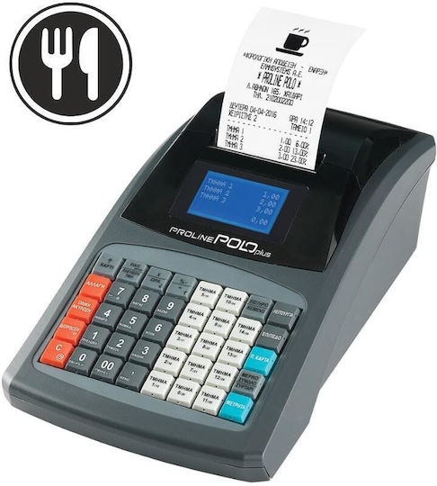 Proline Polo Plus Ταμειακή Μηχανή χωρίς Μπαταρία σε Μαύρο Χρώμα