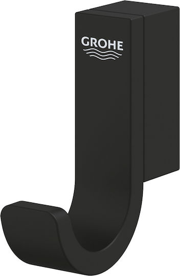 Grohe Cârlig de Baie Simplu cu șuruburi Negru Grohe Cârlig de Baie Simplu cu șuruburi Negru