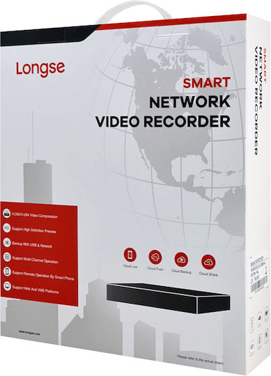 Longse Înregistrare video NVR 32 canale cu rezoluție 4K NVR3332E2