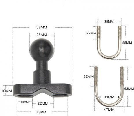 AGVpro For Motorcycle Mobile Mount