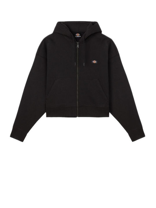 Oakport Women's Sweatshirt Jacket Hooded Black