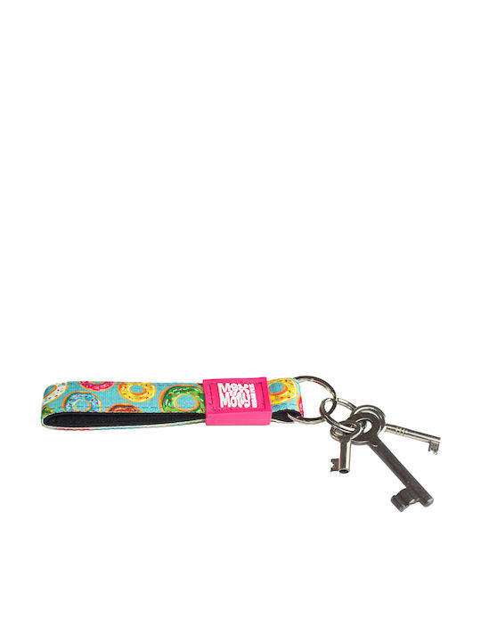 Max & Molly Fabric Donuts Keychain