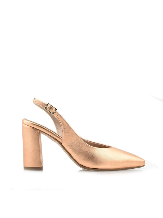 Paola Ferri Gold Heels