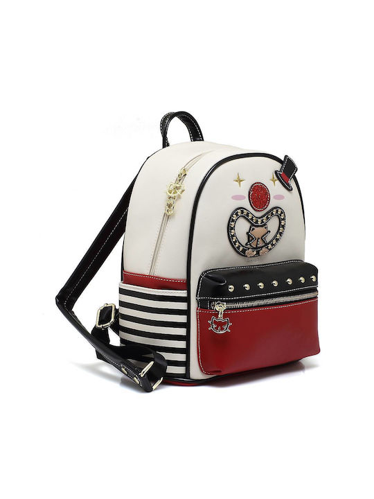 Sammao Women's Bag Backpack White