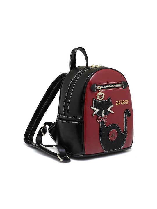 Sammao Women's Bag Backpack Red