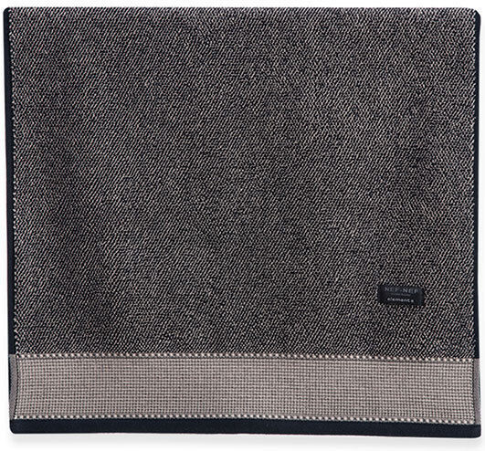Nef-Nef Homeware Facecloth Plainis 50x90cm Beige-Black Weight 550gr/m²
