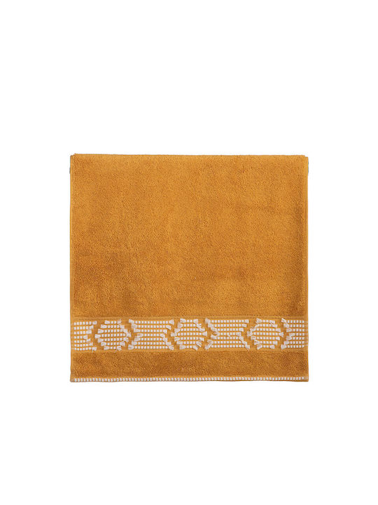 Nef-Nef Homeware Handtuch Creative 30x50εκ. Yellow Gewicht 520gr/m²