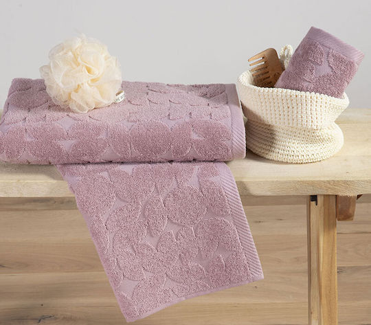 Nef-Nef Homeware Prosop de mână Misario 30x50cm. Natural Greutate 550gr/m²
