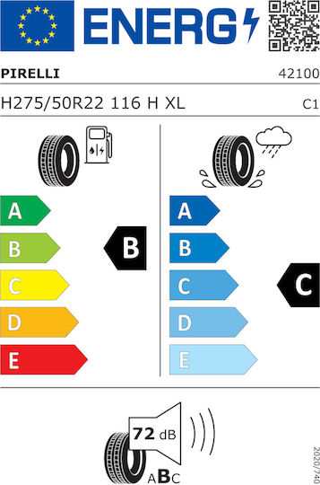 Pirelli Scorpion Zero All Season 116H XL Anvelopă 4 Anotimpuri Pentru 4x4 / SUV Auto