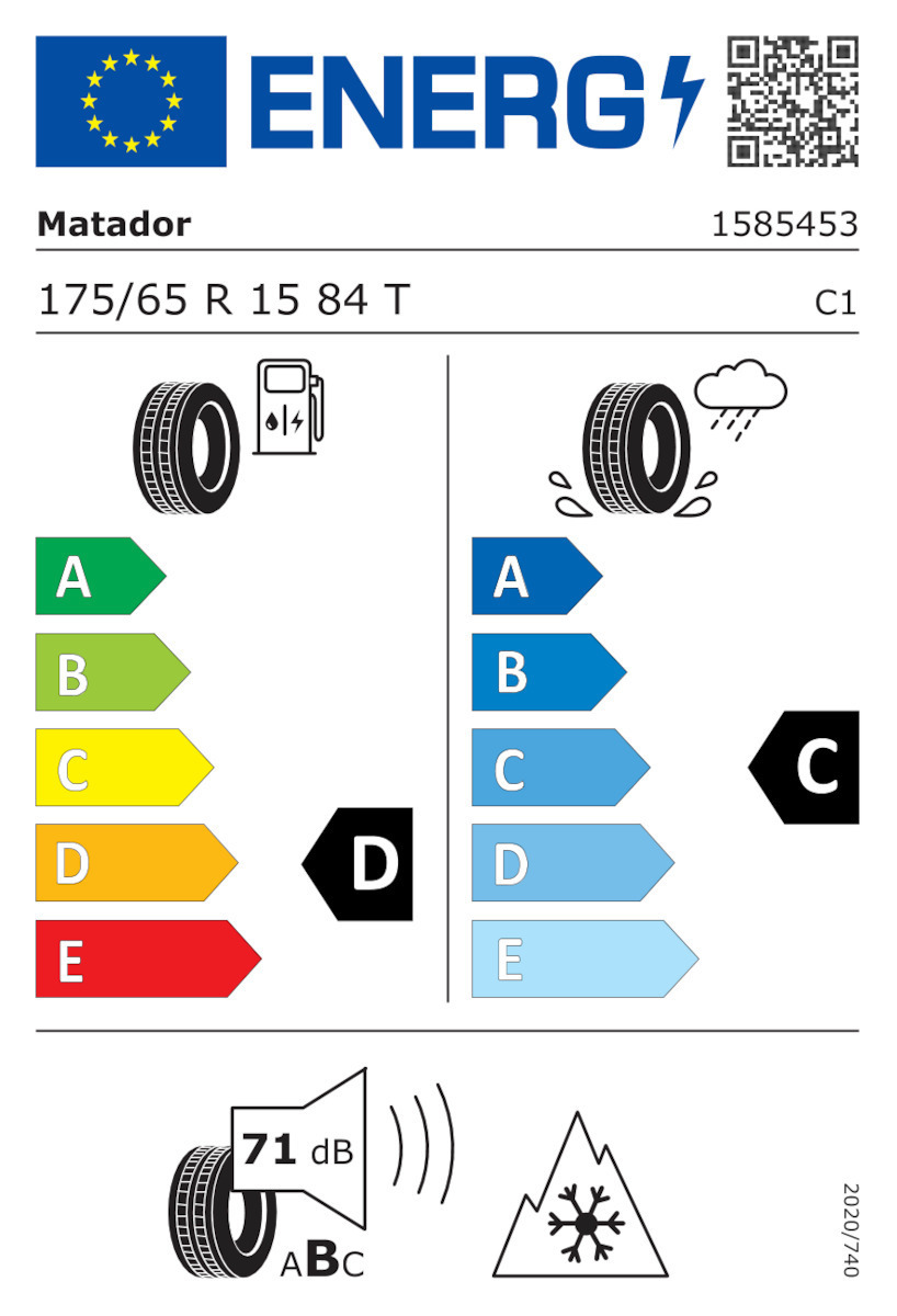 Matador Mp93 Nordicca 175/65R15 84T Λάστιχο 1585453 | Skroutz.gr