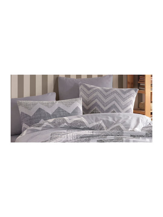 Dimcol Duvet Cover Queen 220x240 Athena 405 Grey