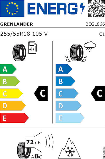 Greenwing A/s 255/55R18 105S Anvelopă Auto pentru 4 Anotimpuri