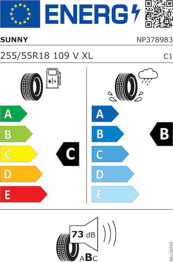Sunny Na305 255/55R18 109E-Commerce-Website XL Sommerreifen Reifen Auto
