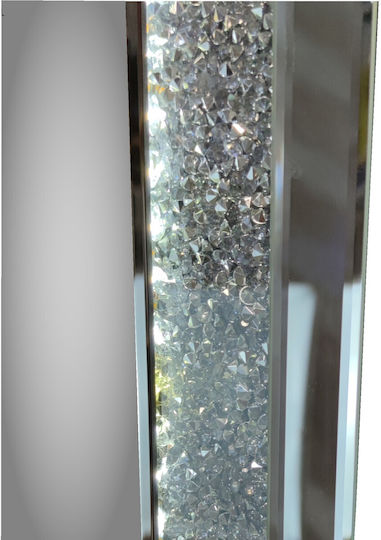 Epiplo-Fos Oglindă Cu Cadru Metalic Și Iluminare LED 180x60cm