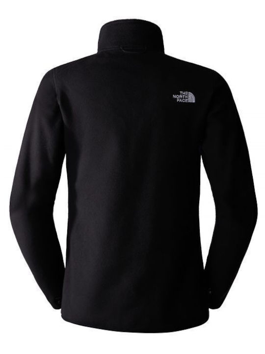 100 Glacier Women's Cardigan with Zipper Black