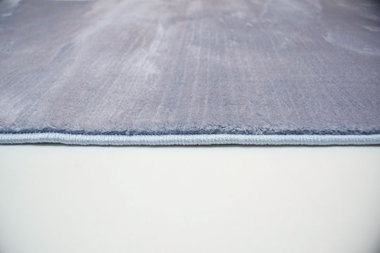 Tzikas Carpets Melia 25171-005 Αντιολισθητικό Χαλί Ορθογώνιο Shaggy με Κρόσια Purple 120x170cm