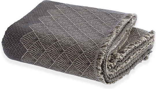 Nef-Nef Homeware Remington Ριχτάρι Τριθέσιου Καναπέ Ζακάρ 170x300εκ. Beige 034631