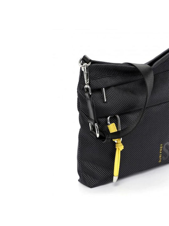 Damen Schultertasche Schwarz