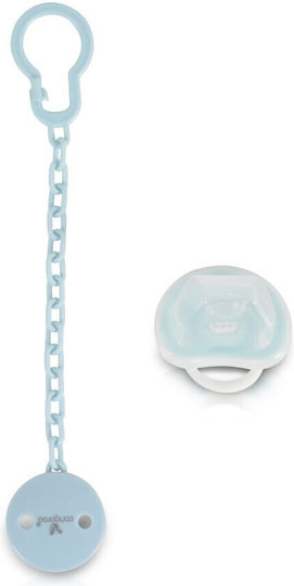Cangaroo Pacifier Clip Star Plastic Blue