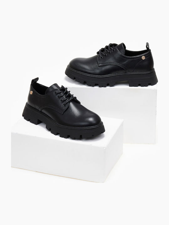 Дамски Loafers в Черен Цвят