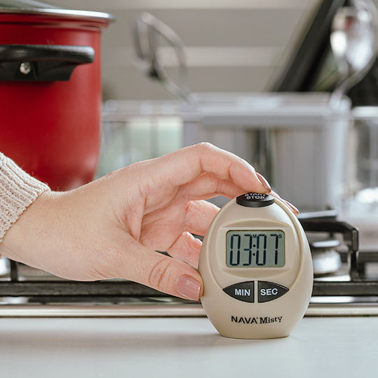 Nava Electronical Kitchen Timer Misty Beige