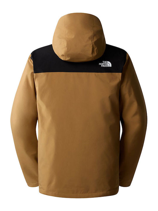 Carto Triclimate 3 in 1 Winter Jacket Waterproof and Windproof Brown