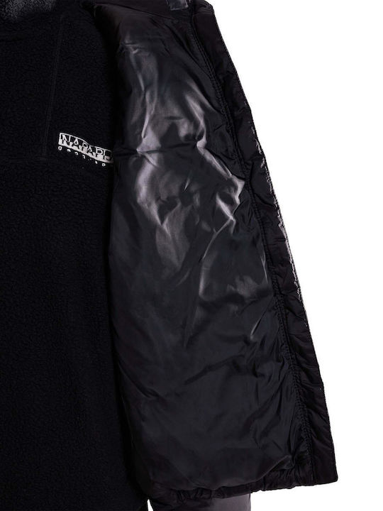 A-box Scurt Jachetă de femei Puffer Negru