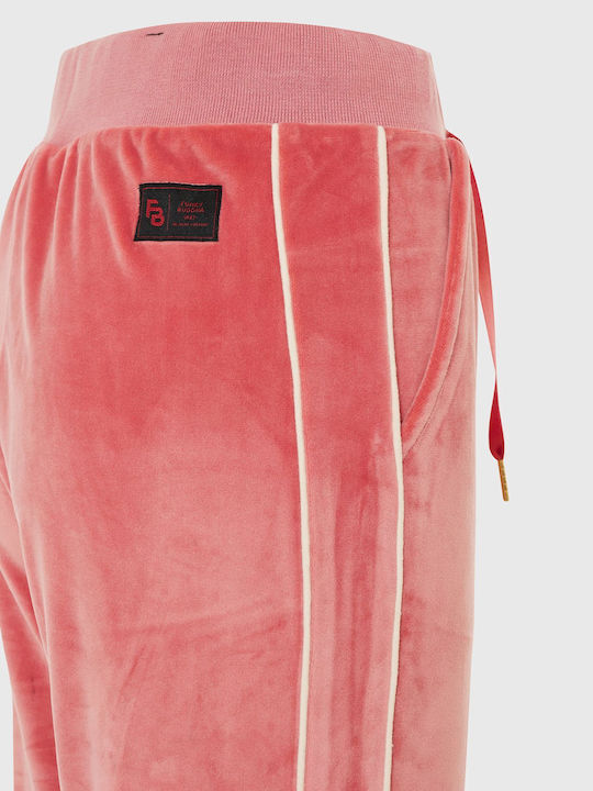 Sweatpants Velvet Pink