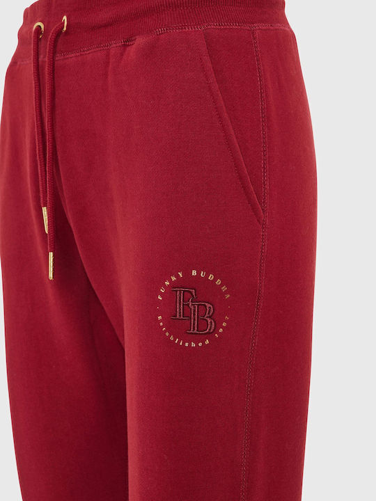 Jogginghose Burgundisch