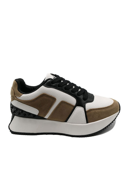 Damen Sneakers Beige