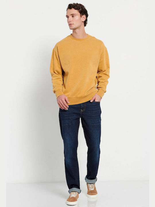 Funky Buddha Men's Sweatshirt Yellow