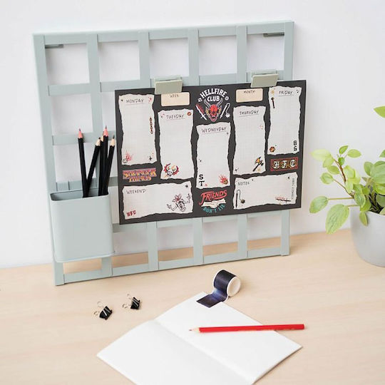 Grupo Erik Stranger Things Weekly Planner 21x29cm