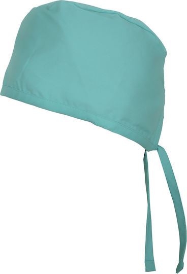 Alezi Unisex Green Surgical Cap Cotton and Polyester