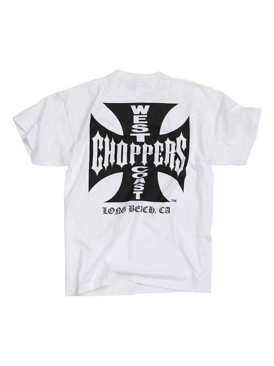 West Coast Choppers Tricou Alb WCCTS0001WT | Skroutz Romania