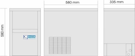 Master Frost Планетарна машина с Дневно производство 25кг C 250 C-250R404A