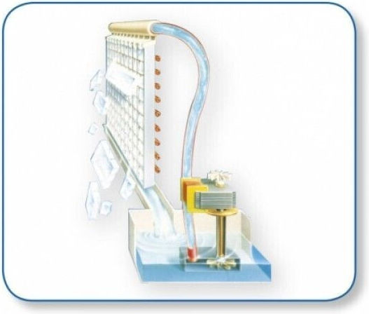 Scotsman Mașină de gheață Vertical cu producție zilnică de 56kg Xsafe