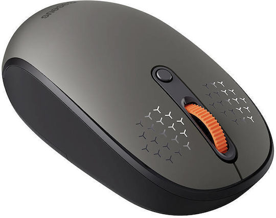 Baseus F01B Ασύρματο Bluetooth Mini Ποντίκι Frosted Grey