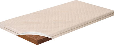 Greco Strom Crib Mattress Ιόλη with Coconut Fiber 65x140x9cm