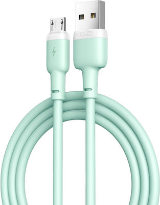 XO Regulär USB 2.0 auf Micro-USB-Kabel Grün 1m (16.005.0235) 1Stück
