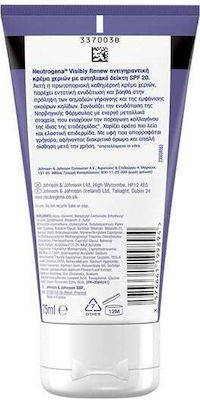 Neutrogena Visibly Renew Crema de mâini anti-îmbătrânire SPF20 75ml